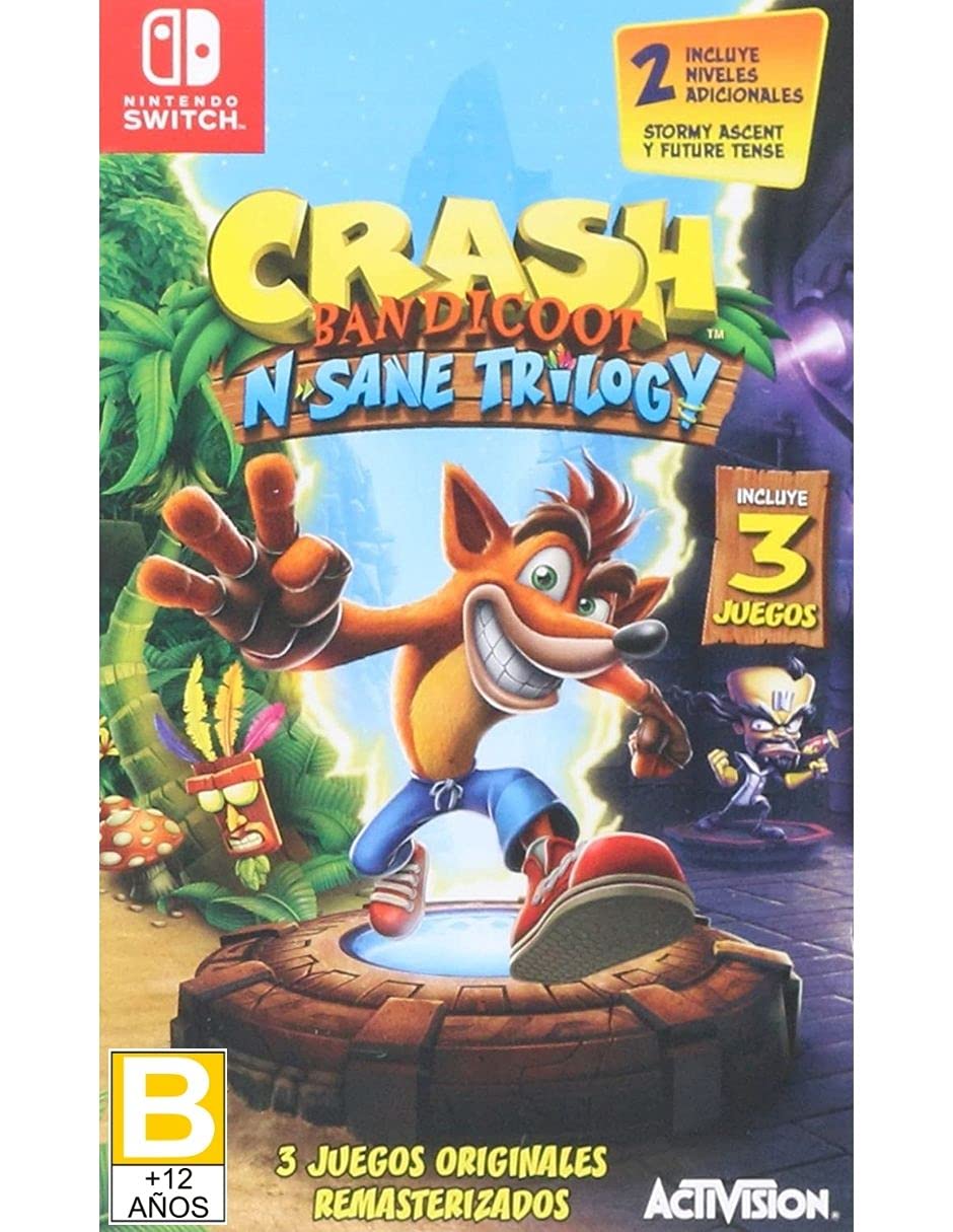Crash Bandicoot Nsane Trilogy NSW