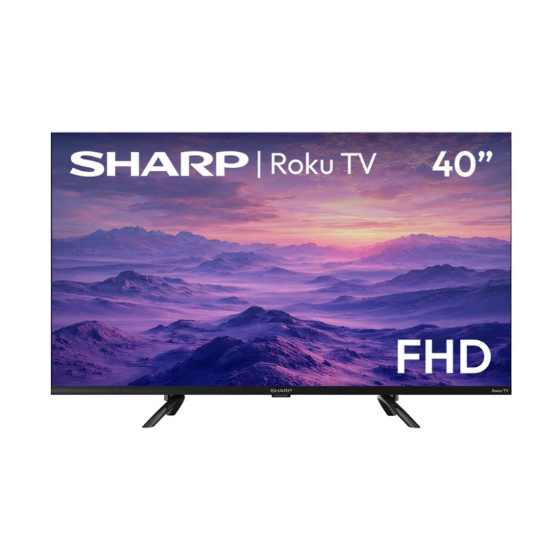 Pantalla Sharp Roku TV FHD 40'' - Diseño sin Bordes Interfaz Amigable ...