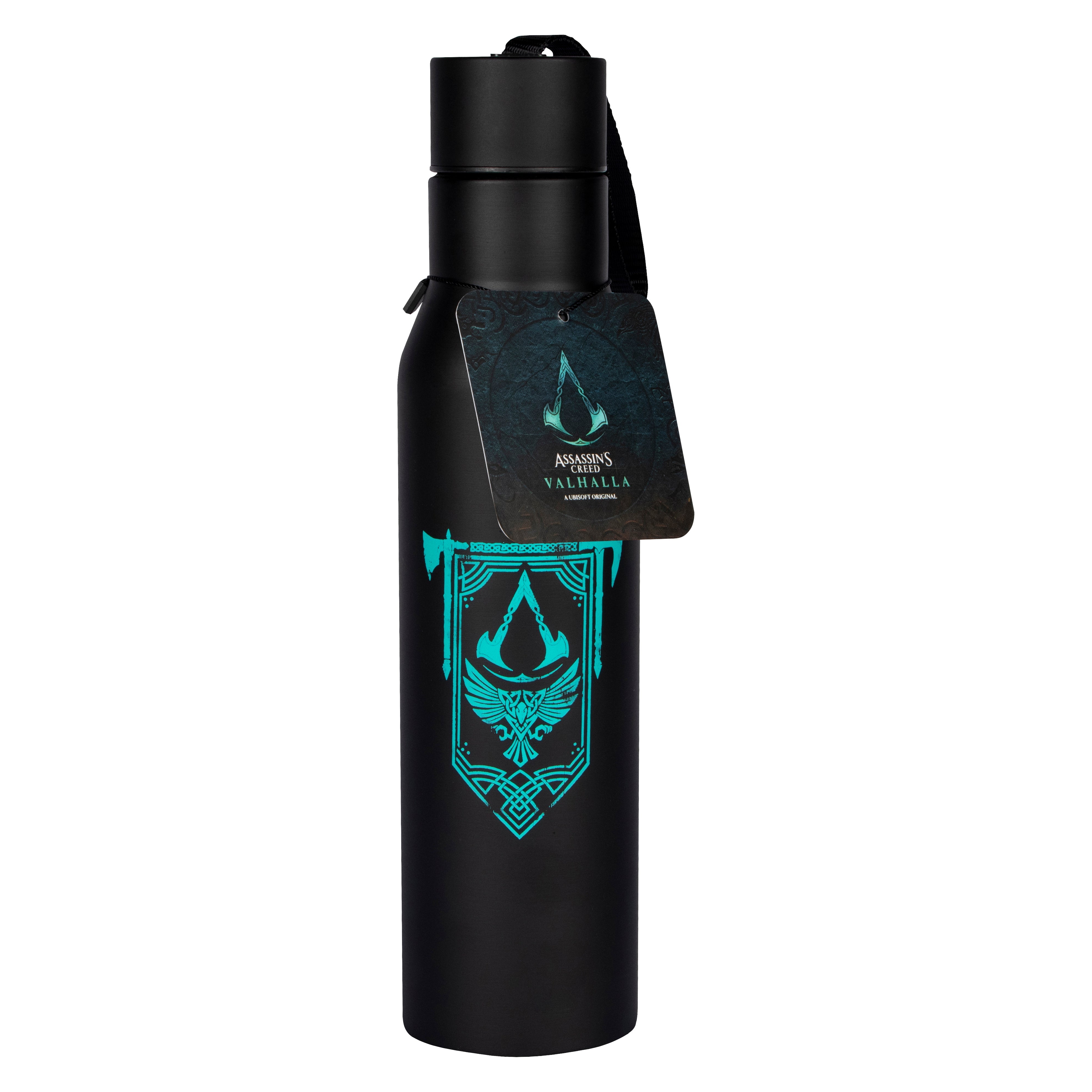 Water Bottle Assassins Creed Valhalla Axes Logo