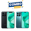 Combo 2 Honor X8b 256GB 8GB RAM Negro + Aquamarino