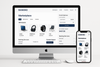Create a computer with a multi producto marketplace on the phone, helping a bank, sell products and provide credits. 