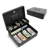 Caja de Seguridad para Dinero con Llaves y Cerradura de Seguridad