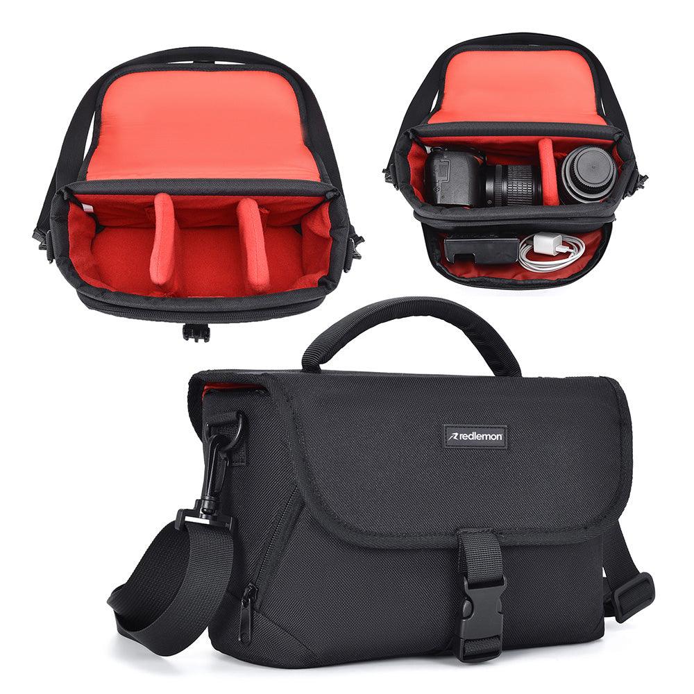 Mochila para Cámara Fotográfica Impermeable Tipo Maletín con Separadores Acolchados