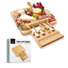 Tabla para Quesos de Madera de Bambú