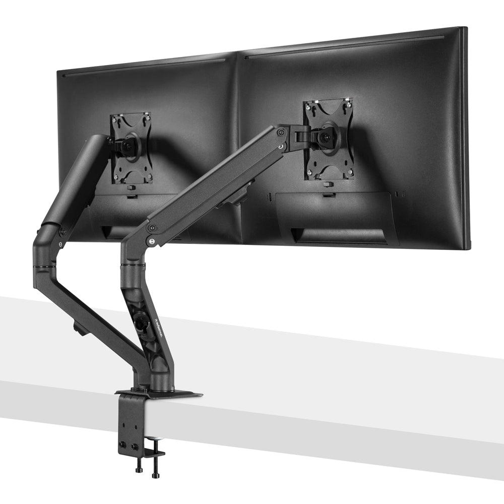 Soporte Hidráulico para 2 Monitores de hasta 27” Pulgadas (7 Kg c/u)