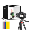 Caja de Luz para Fotografía Profesional Portátil con Aro de Luz LED (40x40 cm)