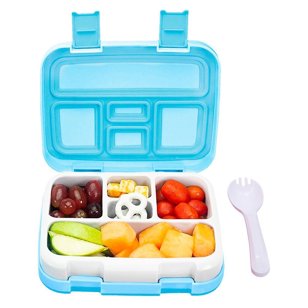 Lonchera para Niños Tipo Bento Box de 5 Divisiones
