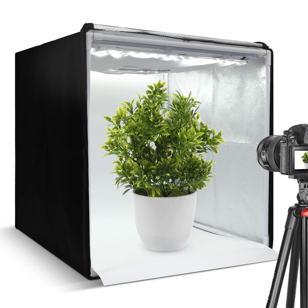 Caja de Luz para Fotografía Profesional Portátil (50x50x50 cm)