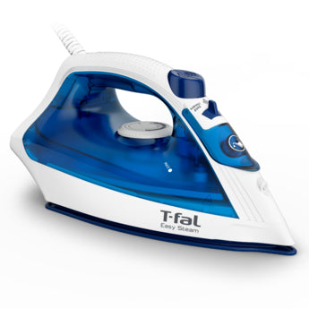 PLANCHA DE VAPOR EASY STEAM T-FAL ANTIADHERENTE SUELA COLOR AZUL FV1942X0