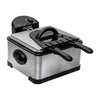 FREIDORA DE ACEITE MASTERCHEF DUAL-BASKET 4 LITROS ACERO MK-DF-4SS